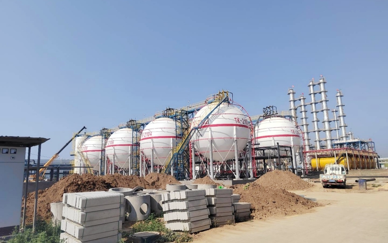 球罐什么時候必須用？從高壓儲存到占地效率的工程判斷邏輯